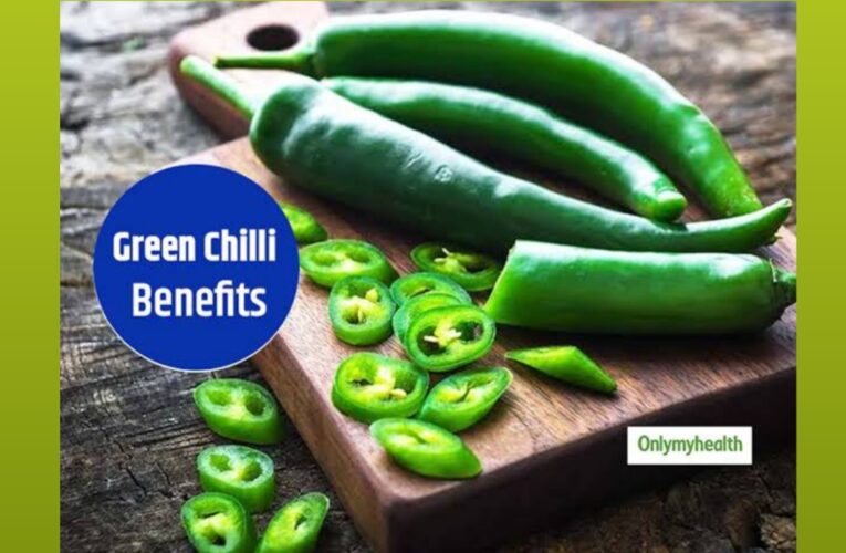 Green chilli benefits in marathi